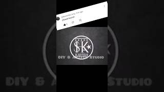 Kavish name logo subscribe dizain viralshort shortsfeed ytshorts motivational [upl. by Yetty]