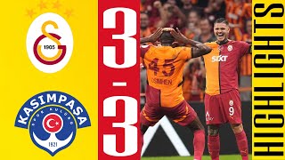 Mauro Icardi Golü  Galatasaray vs Kasimpasa 33  Maç Özeti  Super Lig 202425 [upl. by Sinnek213]