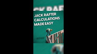 How to Easily Calculate Jack Rafter Lengths [upl. by Cedar]