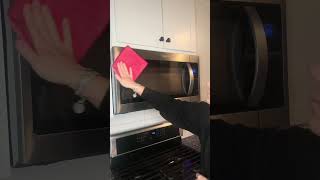 Microwave cleaning made easy cleantok deepcleaningmotivation [upl. by Ahteral]