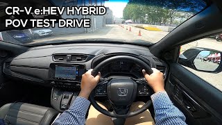 Honda CRV Hybrid 2022  POV Test Drive Indonesia [upl. by Gabby614]