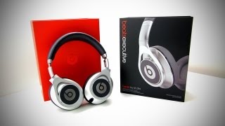 Beats Executive Unboxing amp Review Beats OverEar Executive Headphones  Silver [upl. by Snowber]