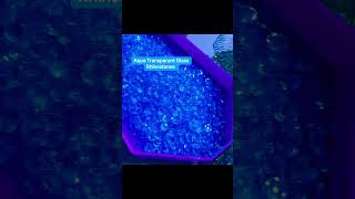 Bling By Danyell Kimberly TikTok glassrhinestones blingbling aquarium blue glassgem gemsstock [upl. by Elyrehc]