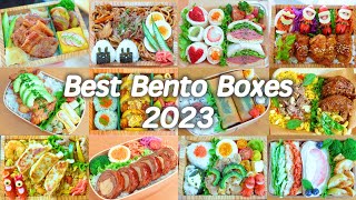 12 Favorite Bentos of 2023Hope youll enjoy this video when you have time Happy Holidays [upl. by Notsle]