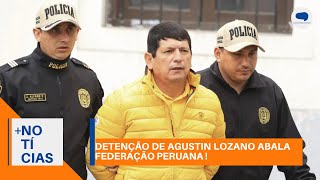 PRESIDENTE DA FEDERAÇÃO PERUANA DE FUTEBOL DETIDO EM INVESTIGAÇÃO DE CORRUPÇÃO [upl. by Stroud]