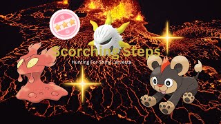 Hunting Shiny Larvesta HATCHING 70 Eggs  Pokémon Go Scorching Steps [upl. by Marzi18]