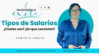 Tipos de Salario ¿Cuales son y en que consisten [upl. by Aynatal]