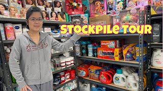 STOCKPILE TOUR 2024  HOW I ORGANIZE MY STOCKPILE  DEALING WITH CANCER UPDATE extremecouponing [upl. by Asemaj62]