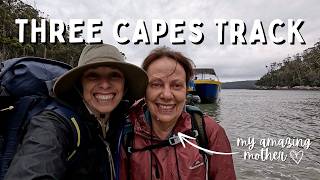 Hiking the Three Capes Track with my 60 year old mum silent hiking video [upl. by Nylicaj941]