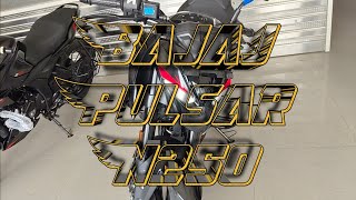 Bajaj N250 review most popular bike 🏍️💪 pulsarn250 shortsvideo pulsarlover sportsbike ns400z [upl. by Elle]