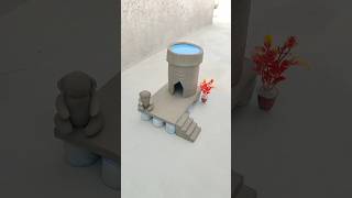 destroying a beautiful miniature clay house 😱pt95shorts [upl. by Eric318]