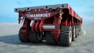 All you need to know about the Mammoet SelfPropelled Modular Transporter SPMT [upl. by Aninad]