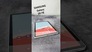 HANDS ON SAMSUNG GALAXY S9 FE  LOOKS AND FEEL samsungtablet review [upl. by Annadiane592]