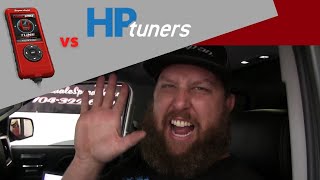 HP Tuners Dyno Tune vs Superchips F5 Flashpaq Tuner [upl. by Zeitler64]