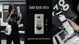 A detailed review on my Japanese flip phone Sharp Aquos 601sh  What can it do [upl. by Jerri]