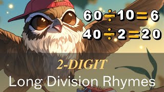 Solve 2digit Long Division Math Problems FAST with Rhymes [upl. by Aggie]