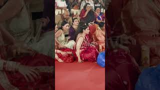 Tanishaa Mukerji at Durga Pooja bollywood shorts video tanishaamukerji [upl. by Yuille920]