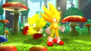 Playable Super Sonics in Sonic Generations 3DS [upl. by Aloisia358]