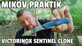 HARDCORE TEST  REVIEW Mikov Praktik  Victorinox Sentinel Clone Low Budget [upl. by Deirdre876]