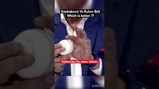 Kookaburra vs Dukes Ball  Which is better  kookaburra cricketball cricketshorts viralshorts [upl. by Etnahc]