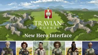 Travian Legends  New Hero Visual Update [upl. by Onibas]