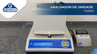 Analizador de Umidade e Sólidos Totais IV 2500 [upl. by Anoi]