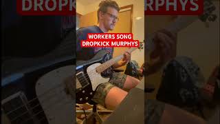 🎸 DROPKICK MURPHYS  WORKERS SONG BASS COVER [upl. by Apollus]