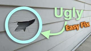 Surprising Method to Fix Siding Cracks Fast [upl. by Sturges]