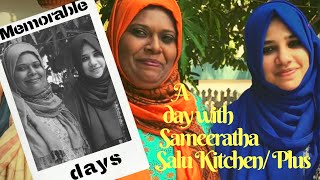 A Day in My life with Sameeratha I Salu Kitchen I Salu Plus Taste Tours by Shabna hasker [upl. by Airdnaid]