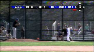 Colby Sawyer vs Husson  Baseball  050313 [upl. by Mehelhteb]