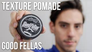 Texture Pomade de Good Fellas  ¿ES BUENA  Reseña de Cera Para Peinar Good Fellas [upl. by Fadas]