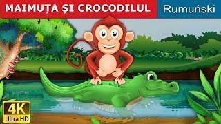 MAIMUȚA ȘI CROCODILUL  Monkey amp Crocodile in Romana  Basme in limba romana  RomanianFairyTales [upl. by Irak53]