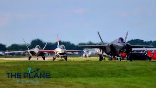 Wednesday highlights B29 F22 F35 amp Snowbirds  EAA Airventure Oshkosh 2024 [upl. by Orren]