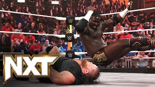 Oba Femi crushes Otis to retain the North American Title NXT highlights Aug 13 2024 [upl. by Giaimo]