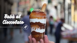 Come fare il Babà al Cioccolato  Gran Caffè Gambrinus Napoli [upl. by Notlef755]