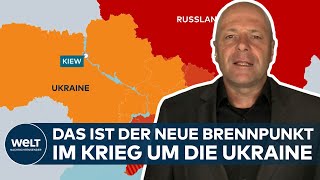 PUTINS KRIEG „Erste größere Angriffe“  Das ist der neue Brennpunkt im UkraineKrieg [upl. by Zobias]