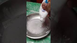 how to make real fluffy slime without activatorshaving foam [upl. by Esinyt]