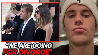 Justin Bieber amp Hailey Biebers Marriage FIGHTs As Justin Demands A DIVORCE From Hailey Bieber [upl. by Caressa]