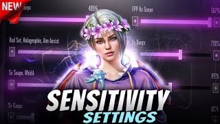 NEW UPDATE 35 🔥BEST SENSITIVITY CODECONTROL SETTINGS BGMIPUBG MOBILE  BGMI AFTER UPDATE 35 [upl. by Assinna578]