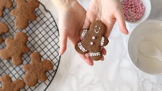 BISCOTTI PAN DI ZENZERO Ricetta originale Gingerbread [upl. by Beebe]