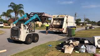 Gosnells bulk waste with the old hino and acco [upl. by Bealle]