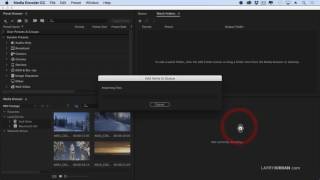 Stitching Multiple Files Into One Adobe Media Encoder [upl. by Elletnahs]