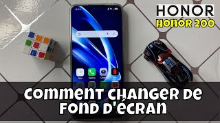 Comment changer de fond décran sur Honor 200 [upl. by Vanda]