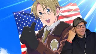 HETALIA AXIS POWERS EPISODE 9 REACTION [upl. by Ynned463]