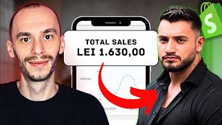 A facut 1600 RON in 7 zile Dropshipping studiu de caz cu Shopify si Tiktok Ads [upl. by Alleen]