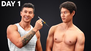 Steroids vs Natural 100 Day Transformation [upl. by Enirehs287]