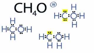 CH4O Lewis Structure How to Draw the Lewis Structure for CH4O [upl. by Millhon247]