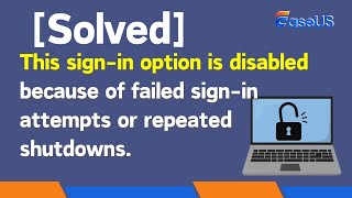 FIXED This signin option is disabled in Windows 1110 [upl. by Eikcuhc]