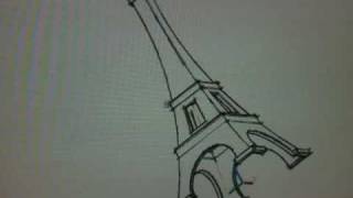 Autocad  Eiffel Tower [upl. by Cataldo]