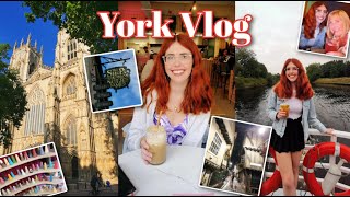 York Vlog  Visiting Diagon Alley The Shambles York Ghost Merchants Harry Potter [upl. by Esirtal560]